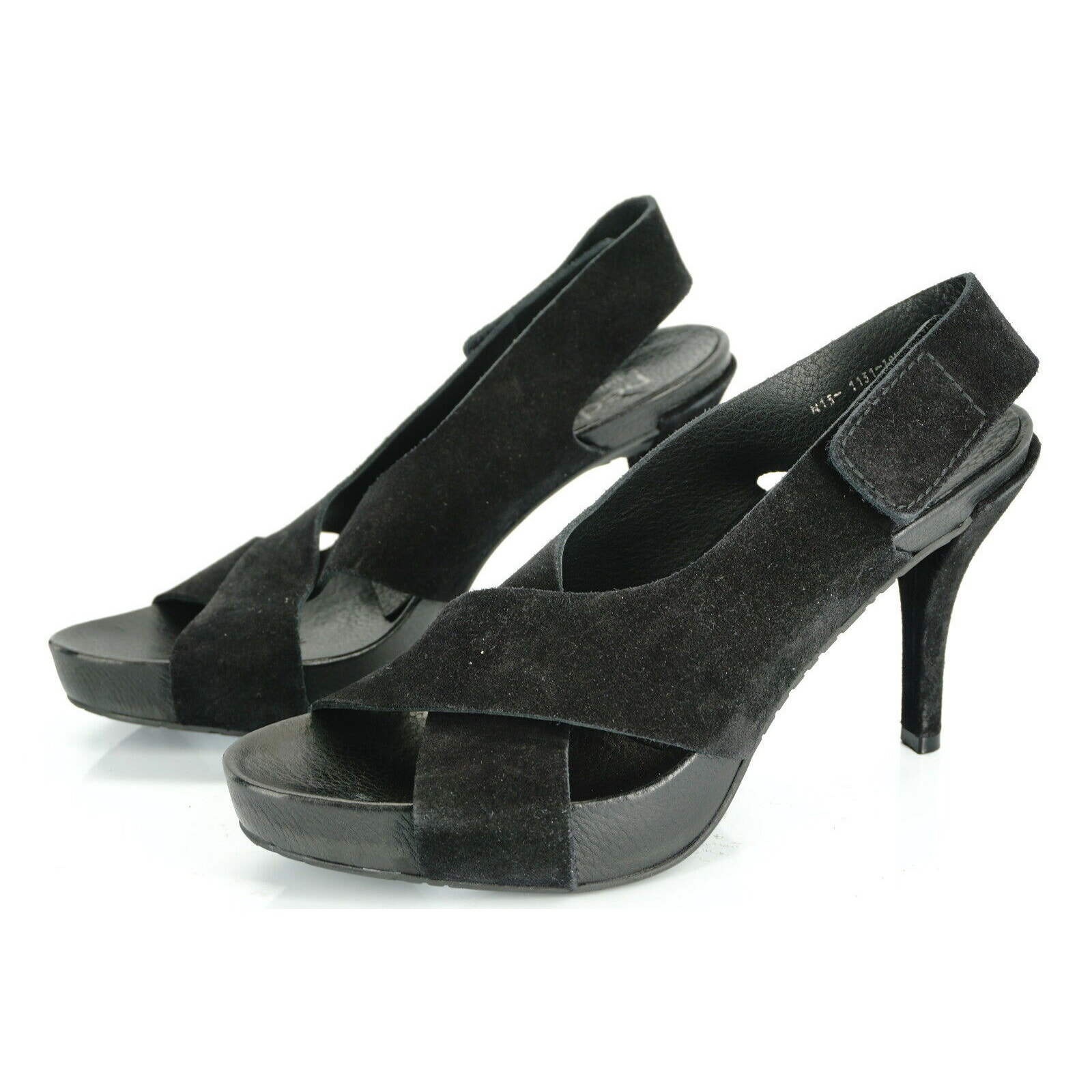 Pedro Garcia Libby Slingback Platform Crisscross Strap Sandal
